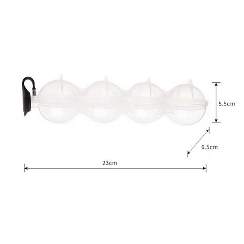 【小魚生活館台灣現貨】夏季必備四格冰球模型-細節圖8