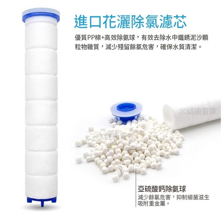 【小魚生活館台灣現貨】淨由芯生過濾蓮蓬頭-細節圖8