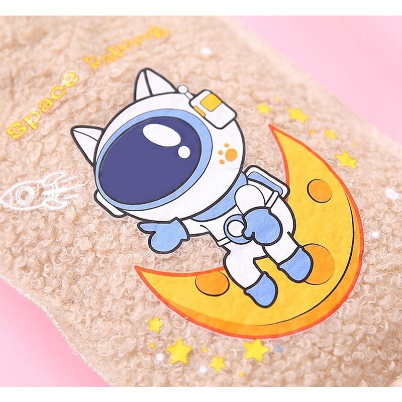 【小魚生活館台灣現貨】毛茸熱呼呼注水式熱水袋-細節圖7