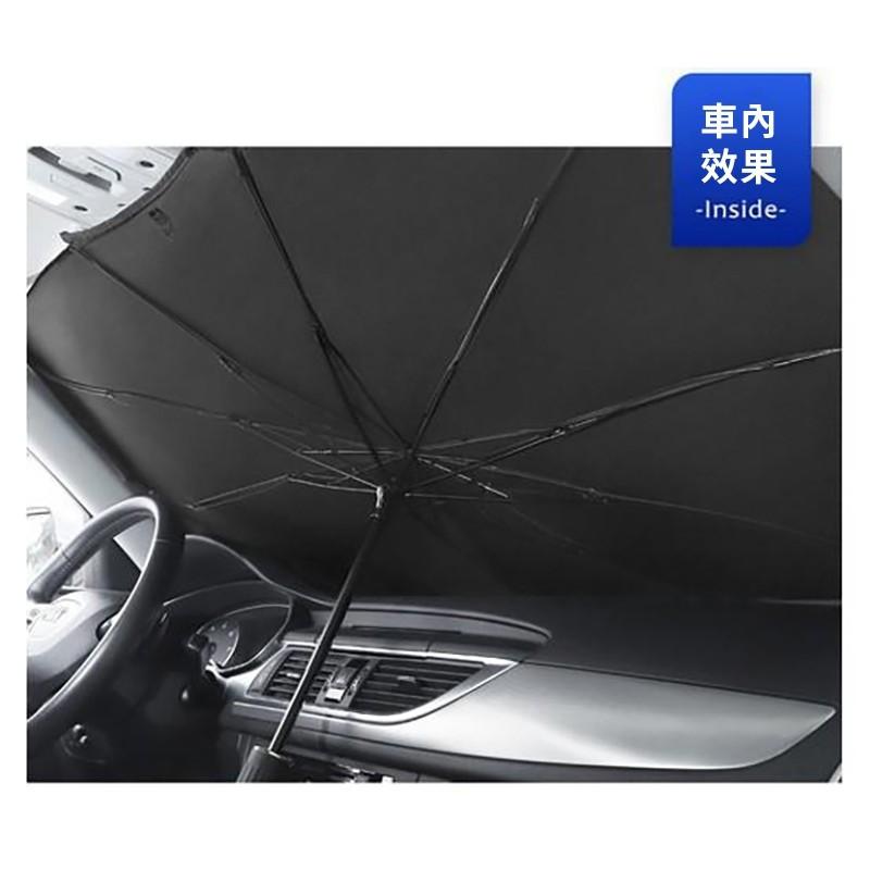 【小魚生活館台灣現貨】車用大尺寸遮光降溫傘 銀膠 遮陽傘 汽車 轎車 休旅車 貨車皆可使用-細節圖7