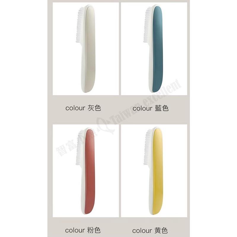 【小魚生活館台灣現貨】馬卡龍色 洗衣刷 洗鞋刷-細節圖9