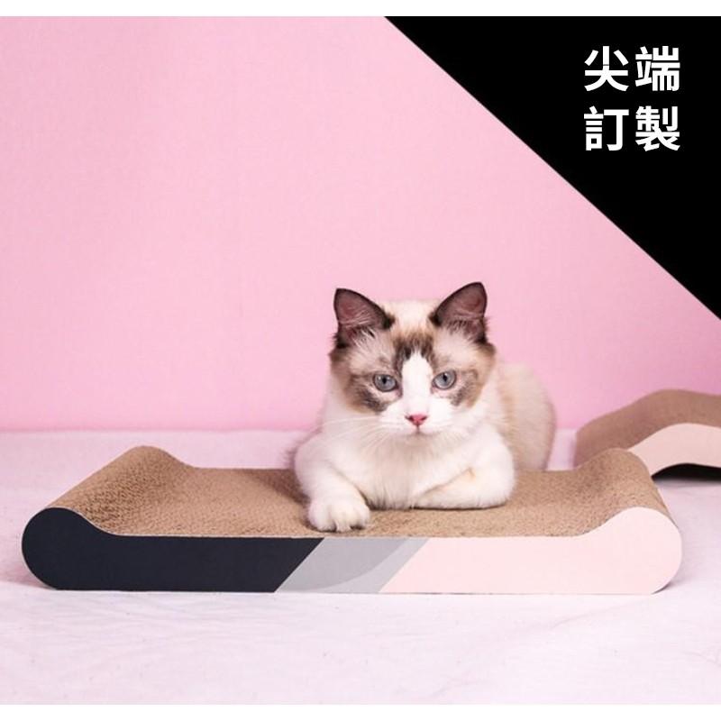 【小魚生活館台灣現貨】貓主子磨爪造型貓抓板-細節圖8