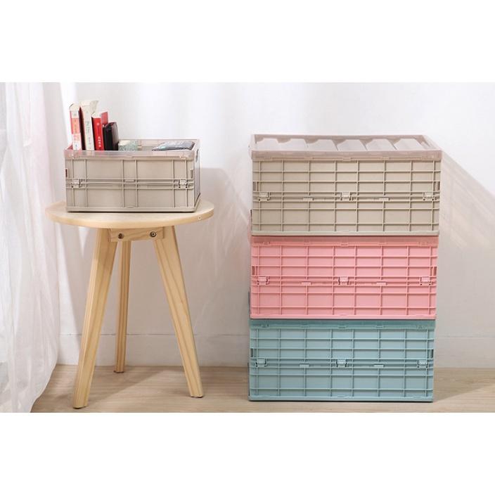 【小魚生活館台灣現貨】可摺疊收納籃 折疊收納箱 小/中/大-細節圖6