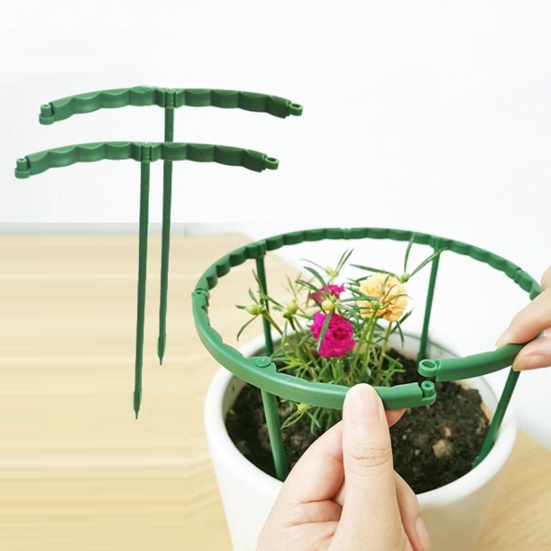 【小魚生活館台灣出貨】花盆防倒蟹爪支架 蘭花 植物 防護架 盆栽 支撐桿 植栽 花園-細節圖2