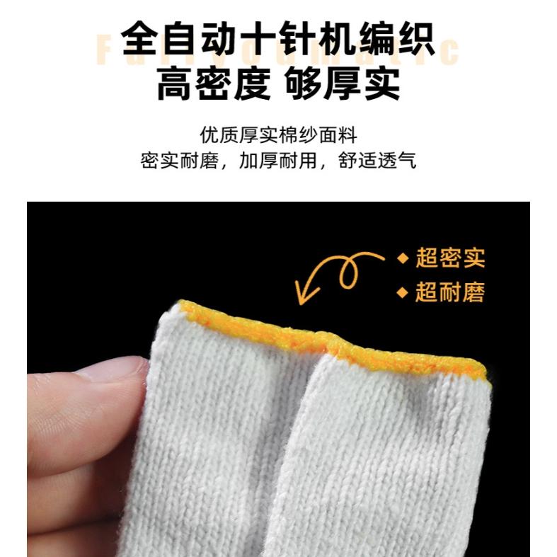 隔日到貨 加厚棉紗手指套｜防滑耐磨 指尖保護 工作手指套 單支-細節圖4