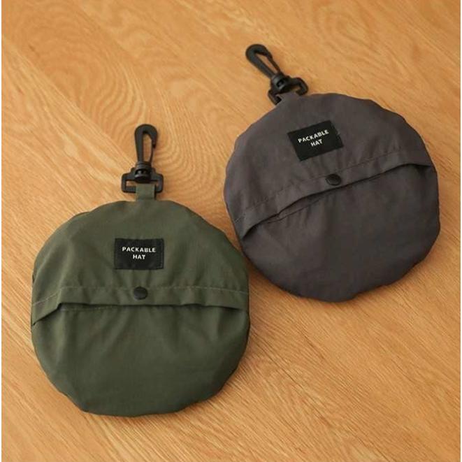 收納掛包漁夫帽 速乾透氣 可折疊便攜帽包設計 防潑水-細節圖5