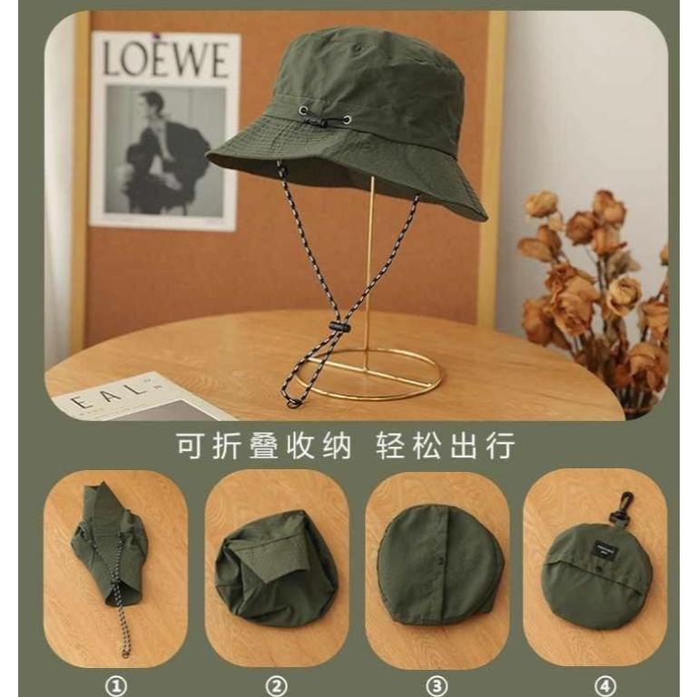 收納掛包漁夫帽 速乾透氣 可折疊便攜帽包設計 防潑水-細節圖6