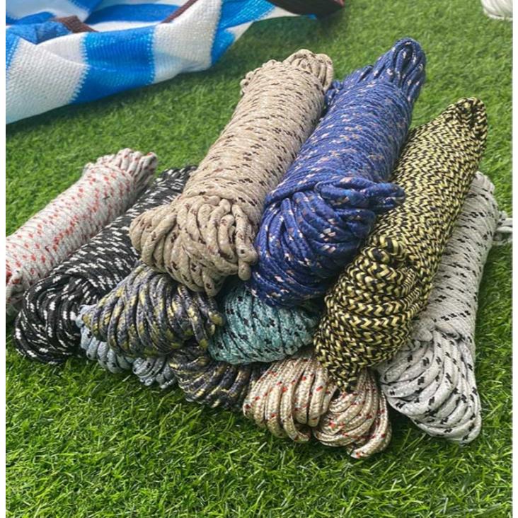 【編織繩】遮陽網繩 多功能綁繩 露營晾衣繩 防滑耐磨尼龍繩-細節圖2