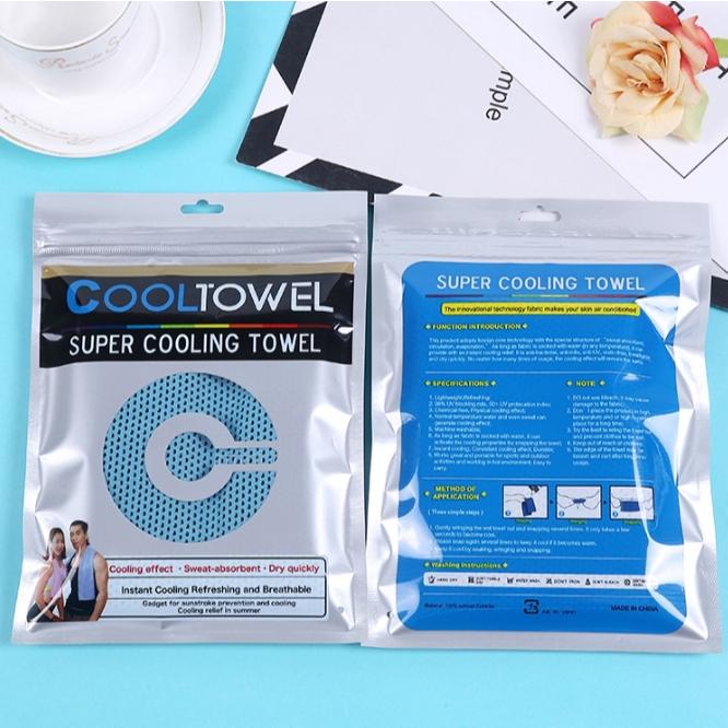 【小魚生活館台灣出貨】冰冷巾冰涼巾 戶外降溫冰涼運動毛巾 擦汗速乾冷感毛巾 附電子發票-細節圖5