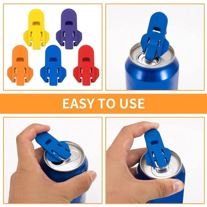 【小魚生活館台灣現貨】可樂鋁罐開罐器 Easy Can Opener 可樂啤酒 不傷手簡易開罐器 開瓶器-細節圖3