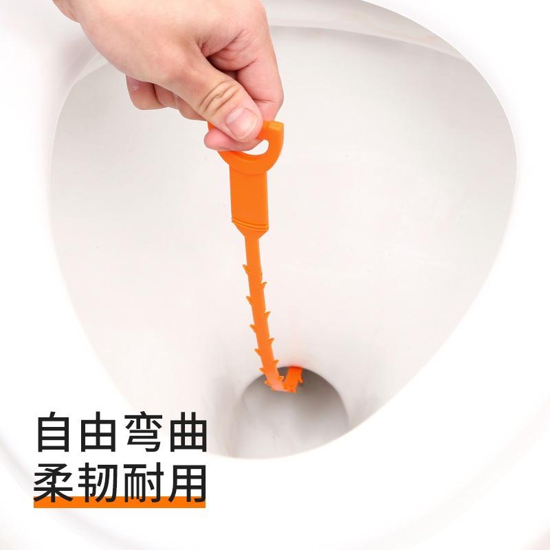 【小魚生活館台灣出貨】廚房管道清理器 水管水槽清潔 廁所下水道毛髮疏通 洗澡頭髮清理-細節圖7