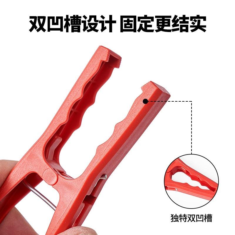 【小魚生活館台灣出貨】加大加厚竹竿枝條夾 嫁接 藤蔓夾 冬瓜番茄黃瓜絲瓜辣椒百香果 果苗枝條固定扶蔓 搭棚果蔬-細節圖4