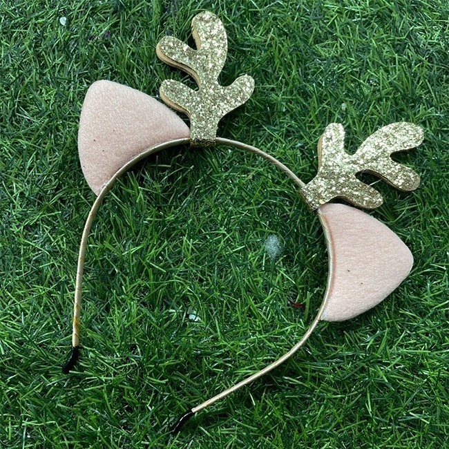 貓耳 鹿角髮箍 (5款)  聖誕麋鹿 聖誕節 裝扮 髮箍 楊紫同款 麋鹿髮箍 鹿角頭飾 變裝 COS【A550010】-細節圖7