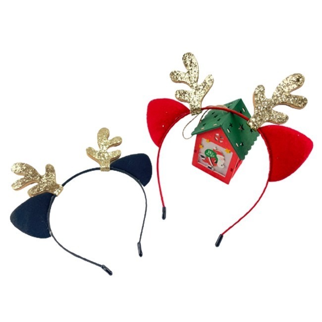 貓耳 鹿角髮箍 (5款)  聖誕麋鹿 聖誕節 裝扮 髮箍 楊紫同款 麋鹿髮箍 鹿角頭飾 變裝 COS【A550010】-細節圖4