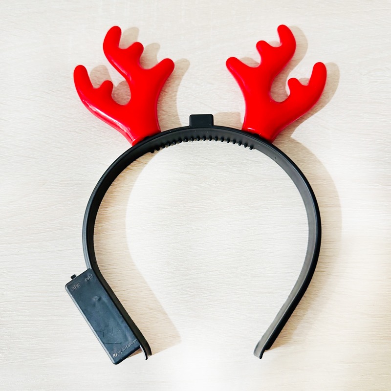 麋鹿 螢光棒 髮箍 LED燈 聖誕節 萬聖節 麋鹿角 頭飾 演唱會 尾牙 鹿角 玩具 變裝道具【A660011】-細節圖3