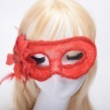 威尼斯 側面玫瑰花 性感玫瑰蕾絲面具 面紗/眼罩/面罩 cosplay 表演 舞會 派對【A770008】-規格圖6