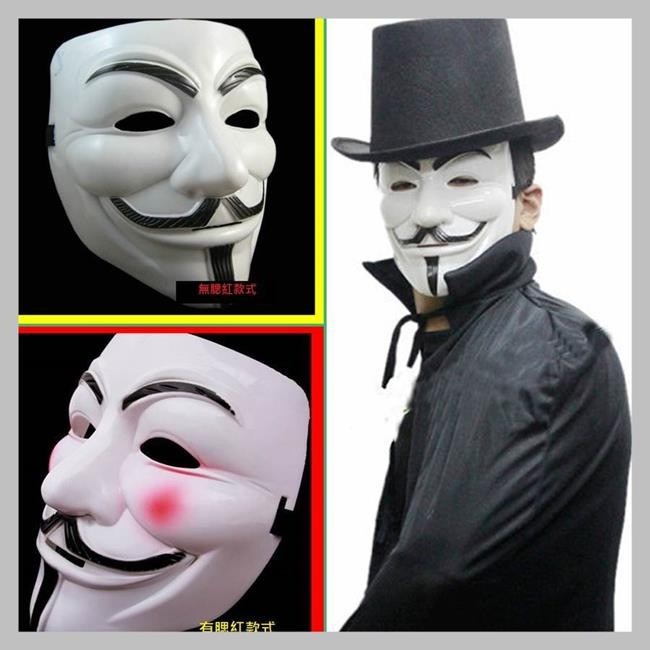 V怪客 奪魂鋸 蝙蝠小丑 杰森殺手 面具/眼罩/面罩 cosplay 變裝 生日 聖誕禮物【A770021】-細節圖2