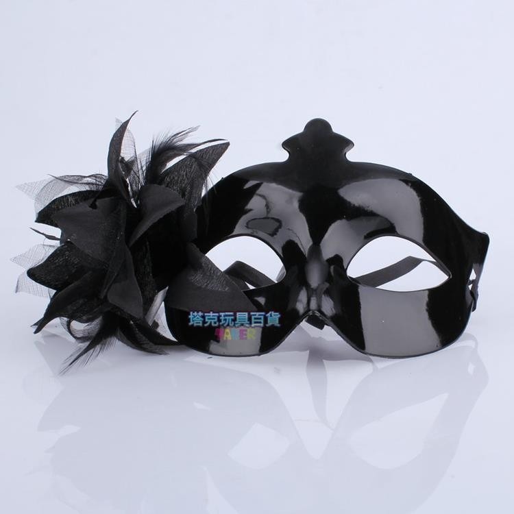 面具 面罩 威尼斯 半臉面具 (裂紋款) 面具 眼罩 面罩 cosplay 表演 舞會【A770068】-細節圖3