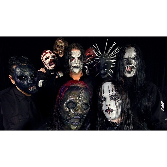 滑結樂團 SLIPKNOT 面具 黑暗 重金屬 面具/眼罩/面罩 cosplay 變裝【A77007801】-細節圖3