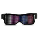 藍芽 客製化 LOGO LED眼鏡 跑馬燈眼鏡 藍芽眼鏡 發光眼鏡 夜店眼鏡 派對 夜跑【A99004801】-規格圖9