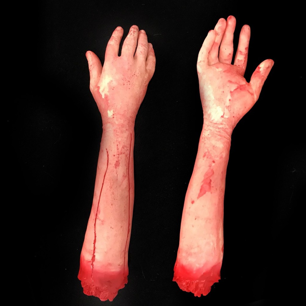 仿真 假斷手(大號-左右手)假手 血手臂 萬聖節 高質量 搞怪/惡搞/尾牙/變裝/遊行/COS【W770006】-細節圖7