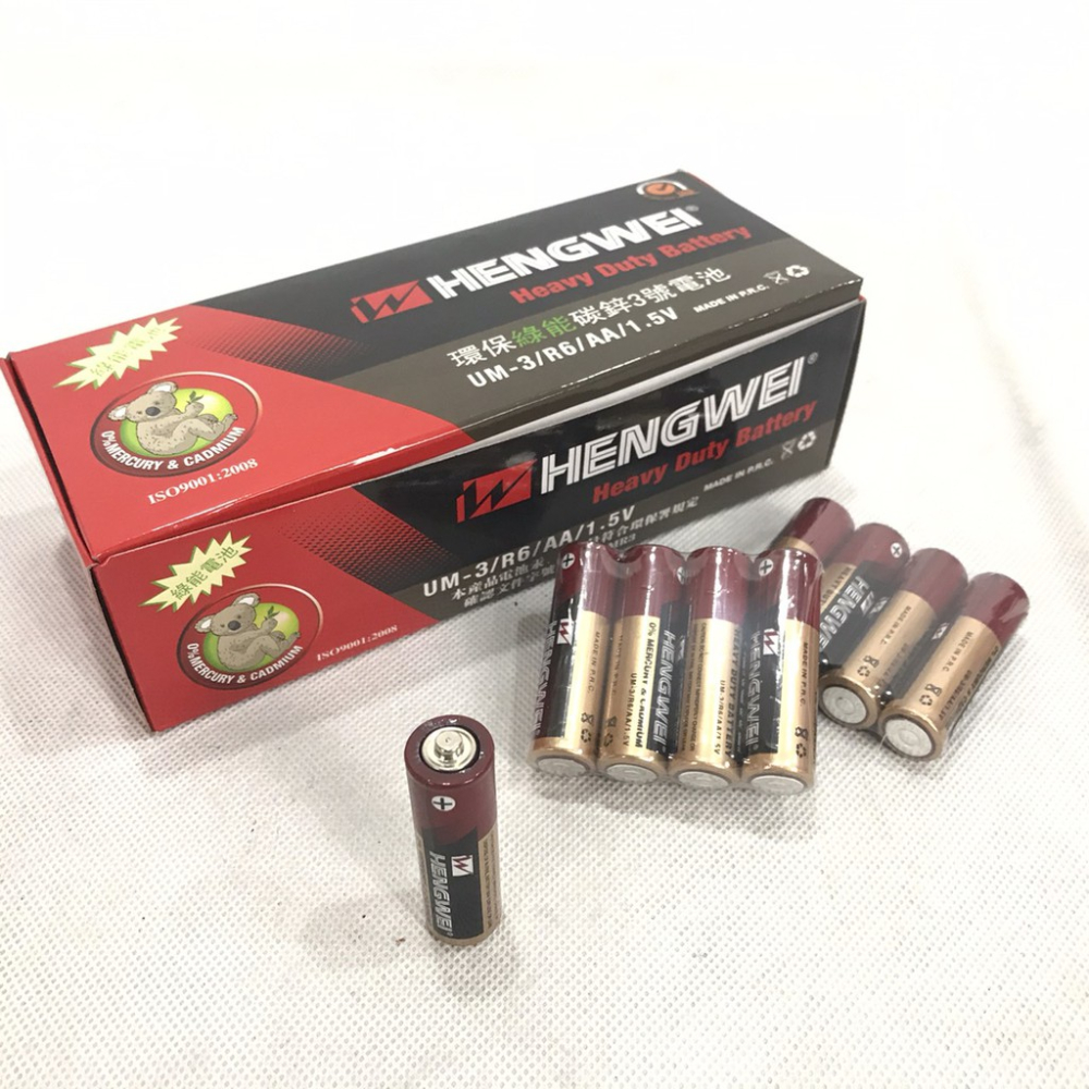 電池 無尾熊 3號 4號 (4入裝) 乾電池 碳鋅電池 AAA AA 環保乾電池 玩具電池【Z11000】-細節圖4