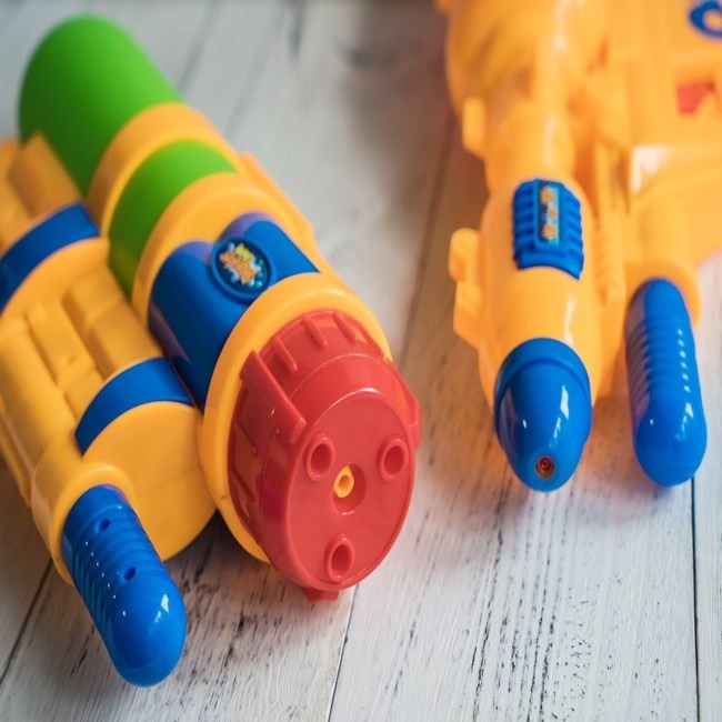 水槍 (三孔 /單孔) 玩具水槍 強力 噴射水槍 加壓水槍 加壓式大容量 強力水槍 童玩水槍【B66000801】-細節圖2