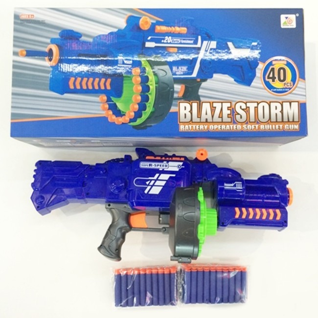 兒童玩具槍 電動軟彈槍 大號 軟彈槍 連發軟彈槍 狙擊槍 電動衝鋒槍 吸盤彈 射擊玩具【B770009】-細節圖2