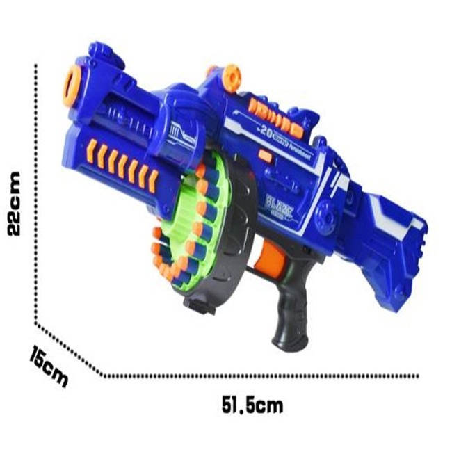 兒童玩具槍 電動軟彈槍 大號 軟彈槍 連發軟彈槍 狙擊槍 電動衝鋒槍 吸盤彈 射擊玩具【B770009】-細節圖6