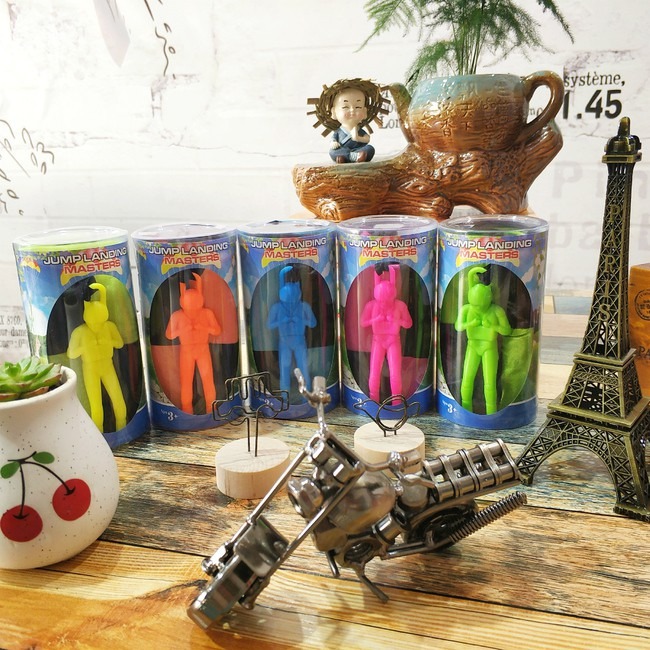 手拋玩具 降落傘 手拋降落傘玩具 空投降落傘 空中飛傘 跳傘 飛行傘 空中飛人 戶外玩具【C22002001】-細節圖8