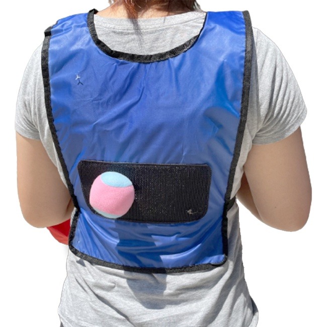 黏球衣 黏球背心 (衣+球+帽+手套) 黏黏球 拋接球 你丟我躲 分組背心 競賽遊戲 團康活動【C22003001】-細節圖5