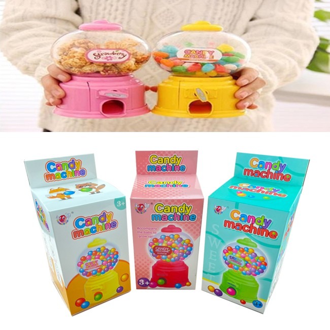 16cm 迷你糖果機 糖果罐 扭蛋機 扭糖果機（小號）儲錢罐 轉糖果 雷根糖 哈利波特糖 家家酒【G11002701】-細節圖6