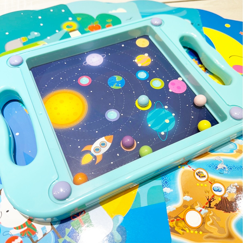 幼教玩具 彈珠台 平衡遊戲(10卡裝) 掌上遊戲 平衡彈珠台 迷宮玩具 益智玩具 訓練平衡【G11010201】-細節圖6