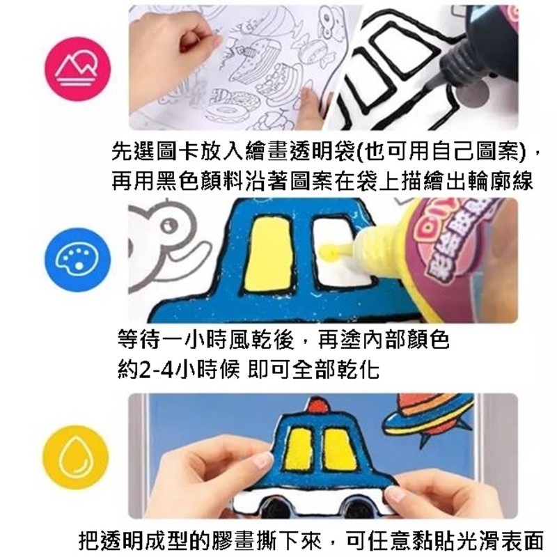 3D貼紙 立體膠畫 畫畫貼紙(豪華版) 魔術畫畫貼 3D畫畫貼 畫貼紙 立體貼紙 畫圖貼紙【G44002501】-細節圖3