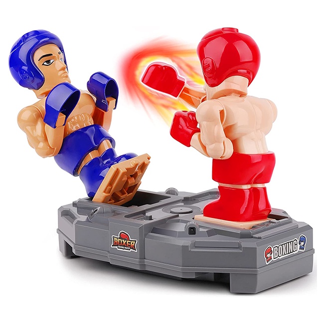 拳擊遊戲機 拳擊爭霸賽 拳王比賽 桌遊 擂台爭霸 雙人對戰 體感拳擊 紅白對抗 對打電動【G66007001】-細節圖9