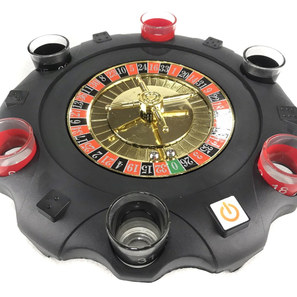 俄羅斯輪盤 casion 俄羅斯轉盤 (電動版) 幸運轉盤 輪盤酒具 酒杯遊戲 助興酒具【G88000601】-細節圖7