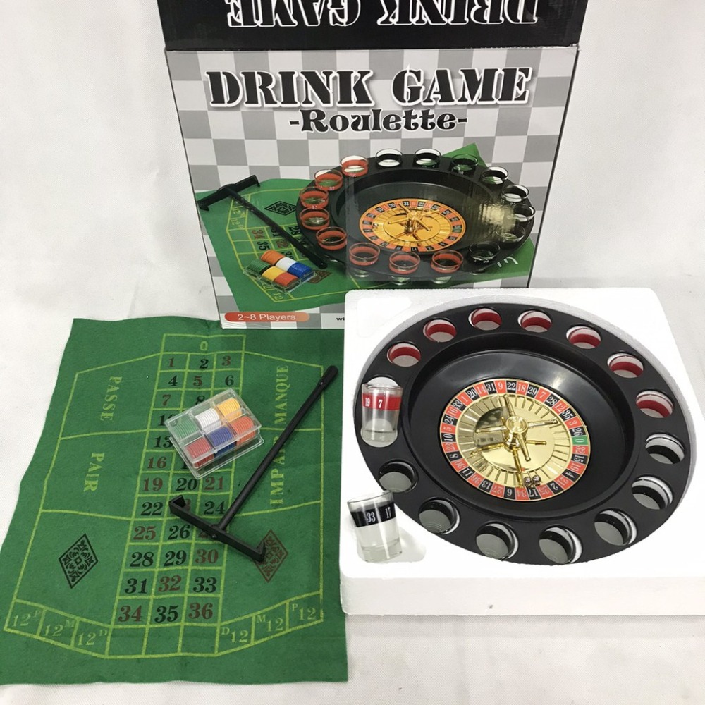 POKER Casino 俄羅斯輪盤(附籌碼) 俄羅斯轉盤幸運轉盤輪盤酒具Roulette【G88001001】 - SYSHOP - iOPEN  Mall