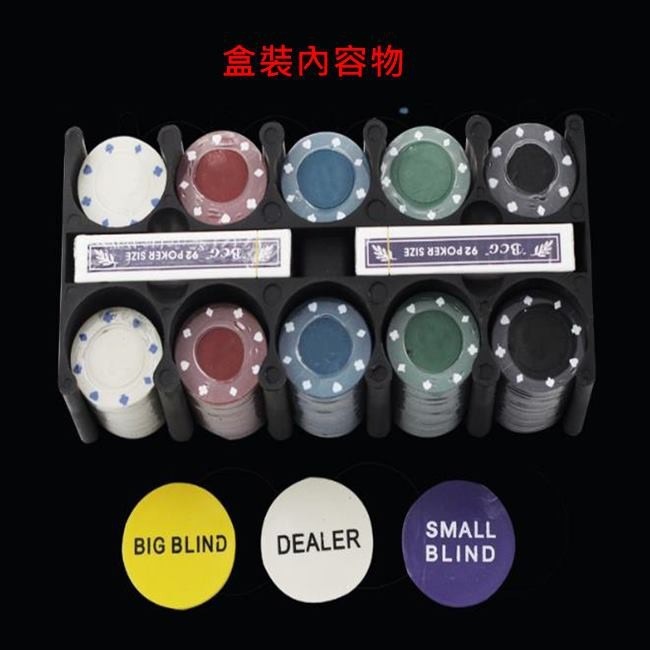 pokerstar 籌碼套裝組 撲克牌 籌碼 方盒桌布(3g籌碼) 撲克牌+籌碼+桌布 骰子【G88001401】-細節圖4