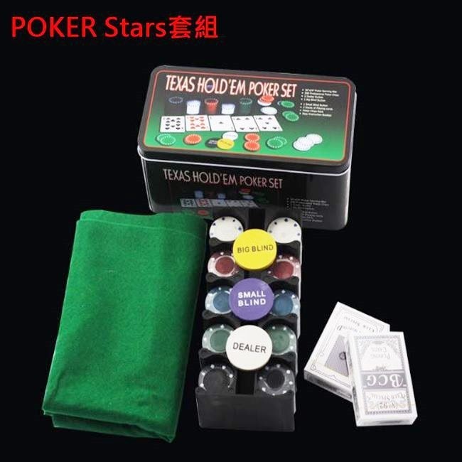 pokerstar 籌碼套裝組 撲克牌 籌碼 方盒桌布(3g籌碼) 撲克牌+籌碼+桌布 骰子【G88001401】-細節圖6