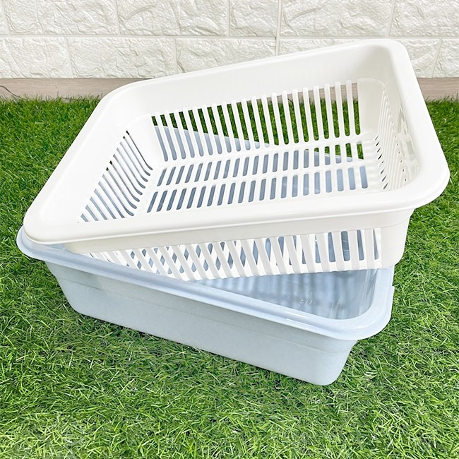 碗籃 野餐碗籃 碗筷籃 掀蓋碗籃 K002 餐具 收納 瀝水 盤 筷 整理 露營 MIT 【H22001701】-細節圖5