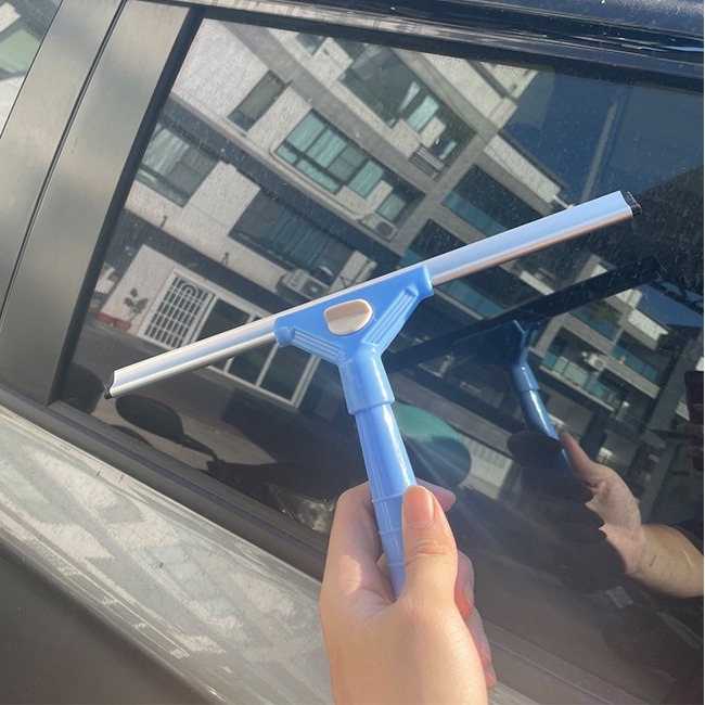 洋式 刮水玻璃刷 (30cm) 台灣製造 玻璃刷 刮水刀 刮水器 擦窗器 清潔刷 玻璃刮板【H33005301】-細節圖6