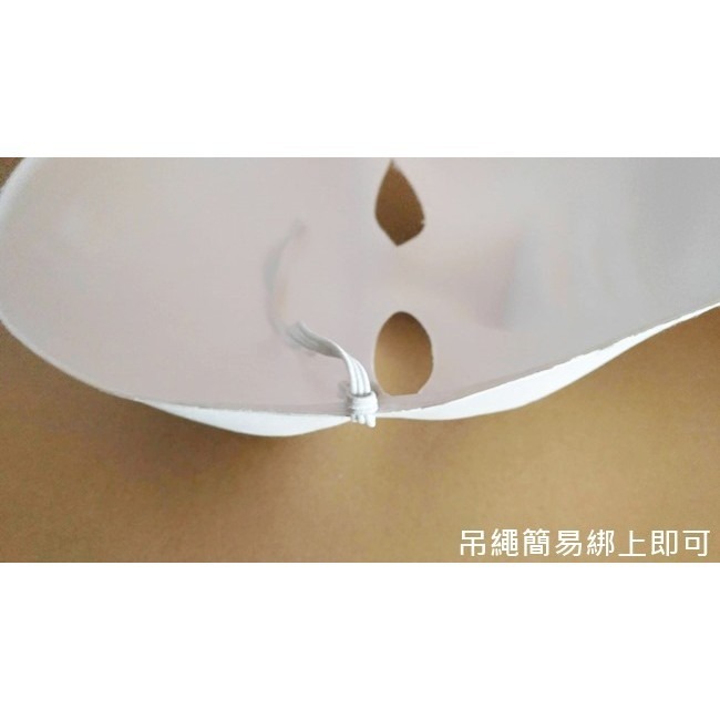 貓臉面具 (貓臉 單入)紙面具 狐狸面具 彩繪面具 空白面具 DIY面具 紙面具 (附鬆緊帶) T11000102-細節圖3