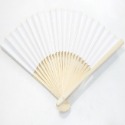 空白扇 空白紙扇 紙扇 (21cm/小號) 結婚扇 表演扇 葬禮扇 畫畫扇 手工扇【T110002】-規格圖7