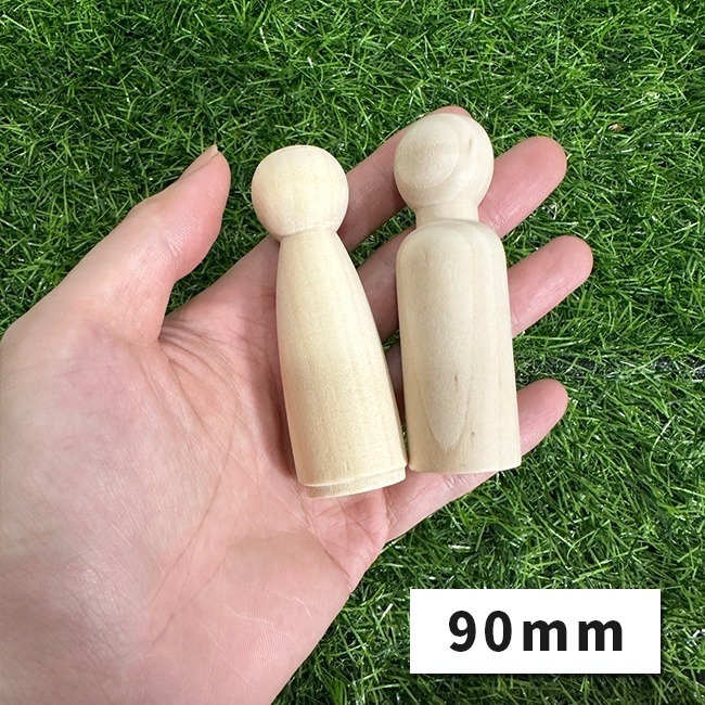 彩繪 木頭人 (大號) 木偶大人 畫畫木頭人 DIY 小木人 木偶人 木芥子 木頭玩具 美勞玩具【T11005】-細節圖7