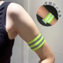 運動手環 反光臂帶 反光手環 臂環(5色) 發光手環 安全臂帶 手臂帶 夜跑用 騎行 夜間安全【T990024】-規格圖9