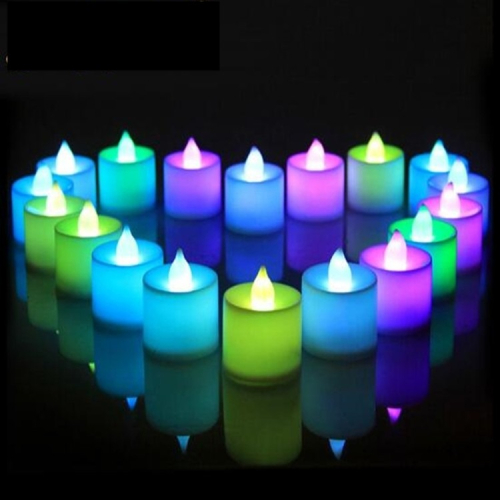 電子蠟燭 七彩LED 蠟燭燈 排字蠟燭(單色 七彩皆有) 蠟燭 安全蠟燭【P110011】