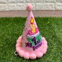 毛球帽 生日帽子 (12款任選) 壽星帽 蛋糕 慶生 生日帽 派對帽子 兒童帽 蛋糕帽子【P110077】-規格圖7
