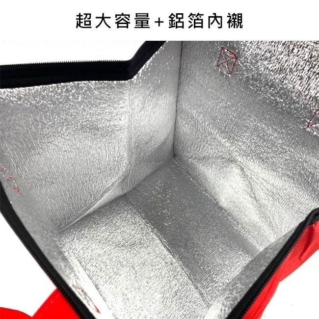 保溫袋 客製化 保冷袋 不織布(拉鍊款) 覆膜購物袋 LOGO印刷 保冰袋 鋁箔保溫袋 禮贈品【S3300】-細節圖8