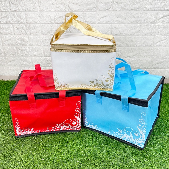 客製化 保冷袋 不織布(白金色-拉鍊款) 保溫袋 購物袋 LOGO印刷 保冰袋 鋁箔保溫袋 禮贈品【S3300】-細節圖8