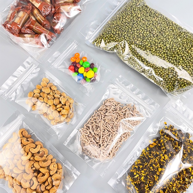 透明 拉骨袋 (自立-100入) 封口袋 自封袋 密封袋 茶葉袋 夾鏈袋 站立袋 包裝袋 牛軋糖袋【S660008】-細節圖6